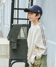 PAIRMANON STREET | 【PAIRMANON STREET】袖ラインテープ ビッグシルエット ロンT(Tシャツ/カットソー)