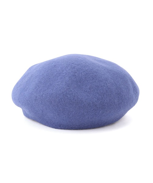 ROPE' PICNIC(ロペピクニック)の「ウールフェルトベレー帽(ハンチング/ベレー帽・レディース・キナリ/ブラック/チャコールグレー/ブルー・FREE)」の8枚目の写真