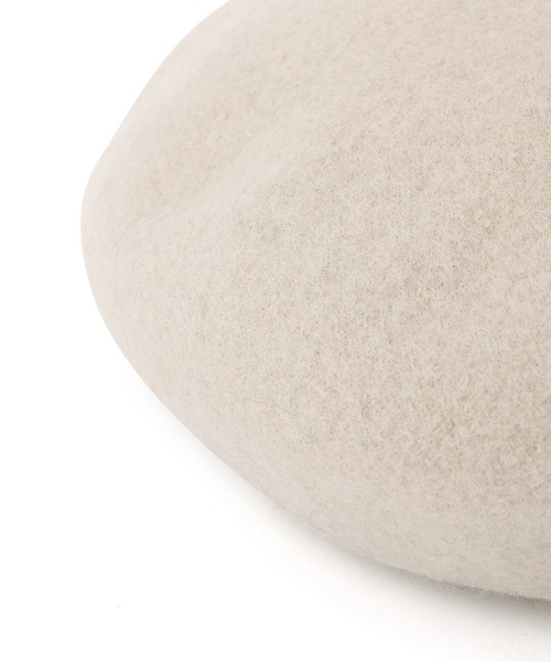 ROPE' PICNIC(ロペピクニック)の「ウールフェルトベレー帽(ハンチング/ベレー帽・レディース・キナリ/ブラック/チャコールグレー/ブルー・FREE)」の11枚目の写真