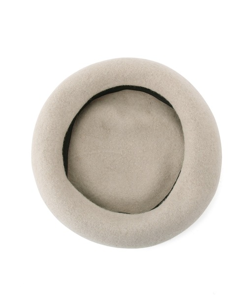 ROPE' PICNIC(ロペピクニック)の「ウールフェルトベレー帽(ハンチング/ベレー帽・レディース・キナリ/ブラック/チャコールグレー/ブルー・FREE)」の12枚目の写真