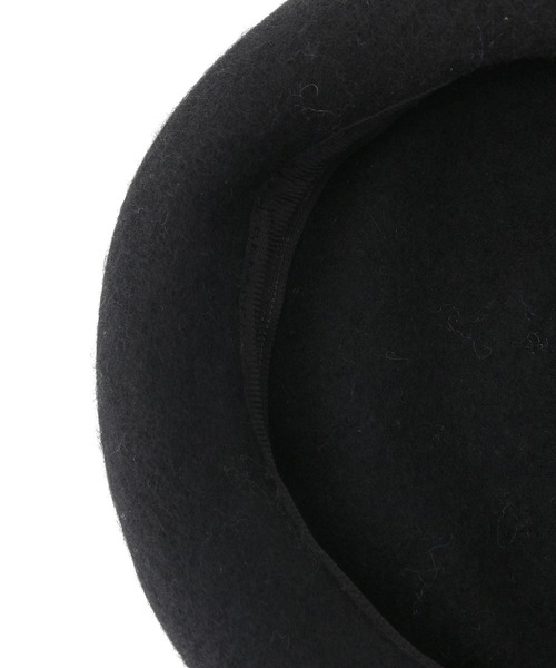 ROPE' PICNIC(ロペピクニック)の「ウールフェルトベレー帽(ハンチング/ベレー帽・レディース・キナリ/ブラック/チャコールグレー/ブルー・FREE)」の15枚目の写真