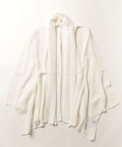 チャイハネ（チャイハネ）の「【チャイハネ】ブクラショールカーディガン（カーディガン/ボレロ・レディース・ベージュ/ブラック/グリーン/ホワイト・FREE）」の12枚目の写真