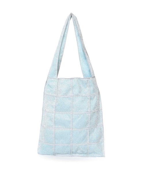 CONTROL FREAK（コントロールフリーク）の「CONTROL FREAK(コントロールフリーク)メタリックパッチメロウトート（トートバッグ・レディース・ブルー/シルバー/ブラック/ライム・FREE）」の16枚目の写真