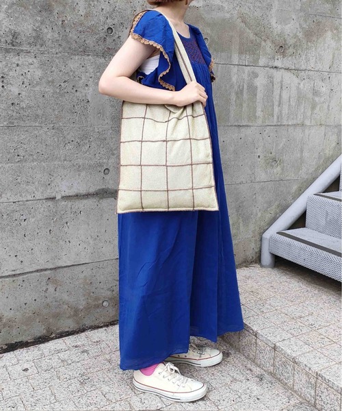 CONTROL FREAK（コントロールフリーク）の「CONTROL FREAK(コントロールフリーク)メタリックパッチメロウトート（トートバッグ・レディース・ブルー/シルバー/ブラック/ライム・FREE）」の15枚目の写真