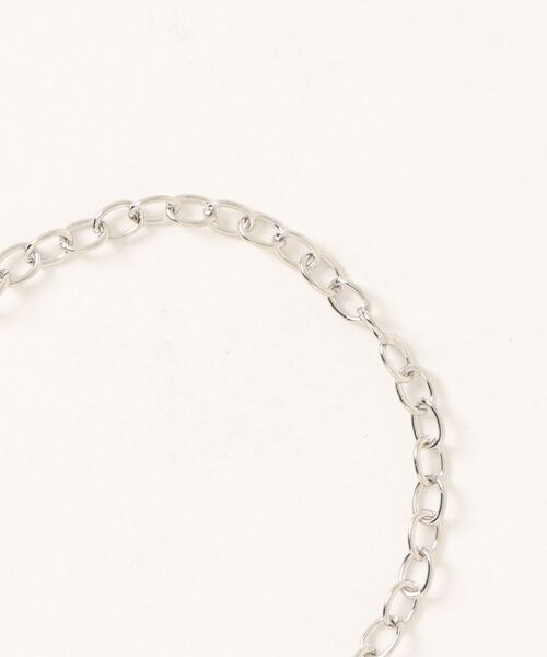 kutir(クティール)の「kutirlune/ハートプレートネックレス(ネックレス・レディース・シルバー・FREE)」の6枚目の写真