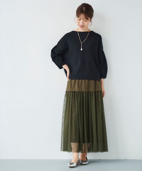 【セール】チュールキリカエスカート（スカート）｜le.coeur blanc（ルクールブラン）