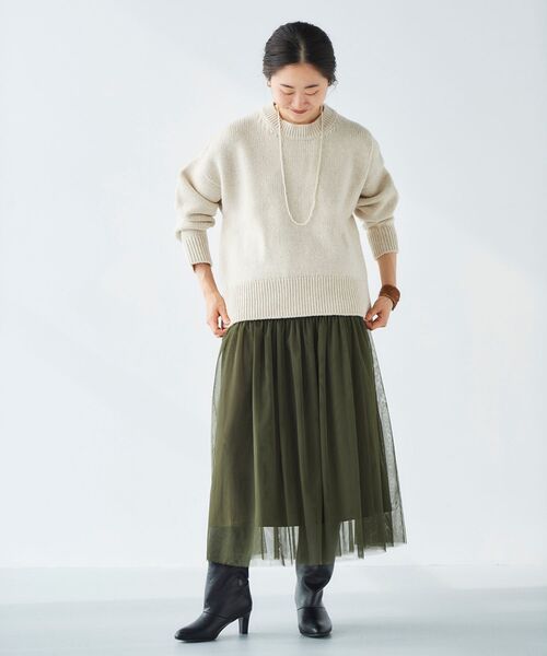 【セール】チュールキリカエスカート（スカート）｜le.coeur blanc（ルクールブラン）