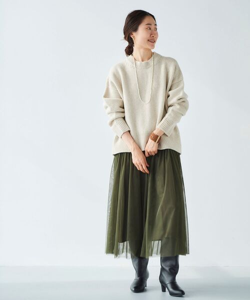 【セール】チュールキリカエスカート（スカート）｜le.coeur blanc（ルクールブラン）