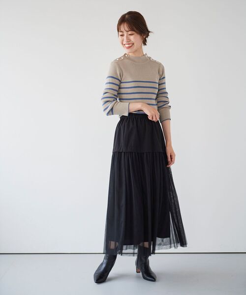 【セール】チュールキリカエスカート（スカート）｜le.coeur blanc（ルクールブラン）