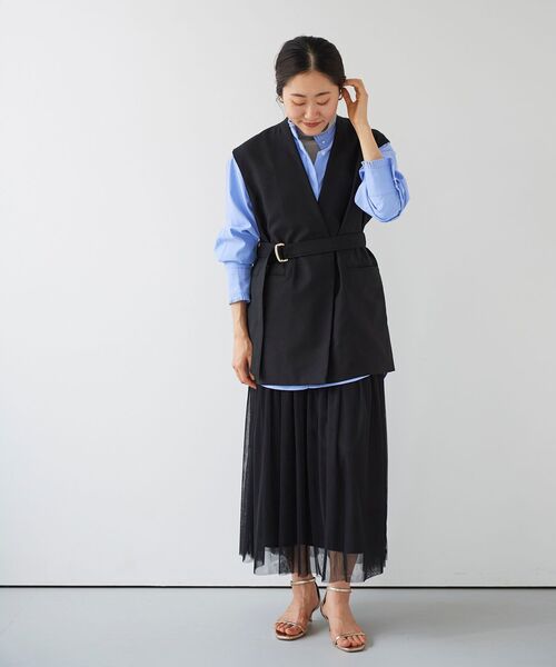 【セール】チュールキリカエスカート（スカート）｜le.coeur blanc（ルクールブラン）