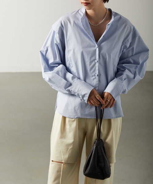 セール】ドルマンスリーブシャツブラウス（シャツ/ブラウス）｜r  