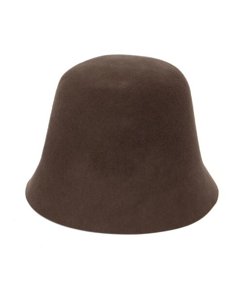 EDIT COLOGNE（エディットコロン）の「フェルトチューリップハット（ハット・レディース・ブラック/ブラウン・ﾌﾘ-）」の11枚目の写真