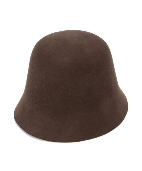 EDIT COLOGNE（エディットコロン）の「フェルトチューリップハット（ハット・レディース・ブラック/ブラウン・ﾌﾘ-）」の7枚目の写真