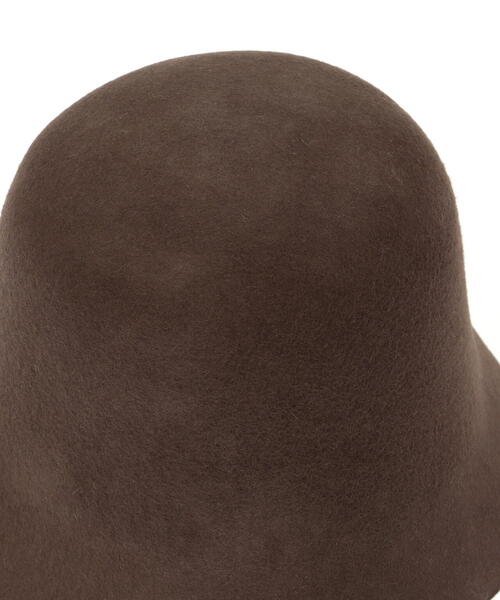 EDIT COLOGNE（エディットコロン）の「フェルトチューリップハット（ハット・レディース・ブラック/ブラウン・ﾌﾘ-）」の10枚目の写真