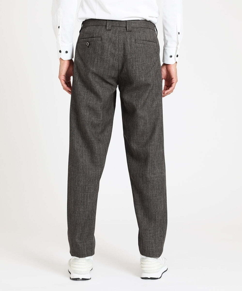 MICHEL KLEIN HOMME (ミッシェルクランオム)の「ツイード調スラックスパンツ(スラックス・メンズ・ダークグレー/ブラウン・LARGE/X-LARGE/MEDIUM)」の3枚目の写真