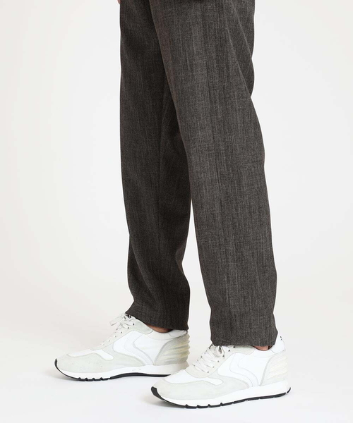 MICHEL KLEIN HOMME (ミッシェルクランオム)の「ツイード調スラックスパンツ(スラックス・メンズ・ダークグレー/ブラウン・LARGE/X-LARGE/MEDIUM)」の7枚目の写真