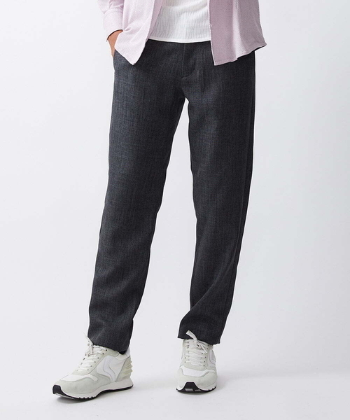 MICHEL KLEIN HOMME (ミッシェルクランオム)の「ツイード調スラックスパンツ(スラックス・メンズ・ダークグレー/ブラウン・LARGE/X-LARGE/MEDIUM)」の13枚目の写真