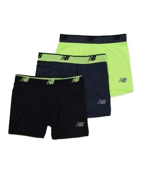 NEW BALANCE（ニューバランス）の「《New Balance》メッシュボクサー 5インチ マエトジ（ボクサーパンツ・メンズ・その他1/ブラック・M/L/S/XL）」の4枚目の写真