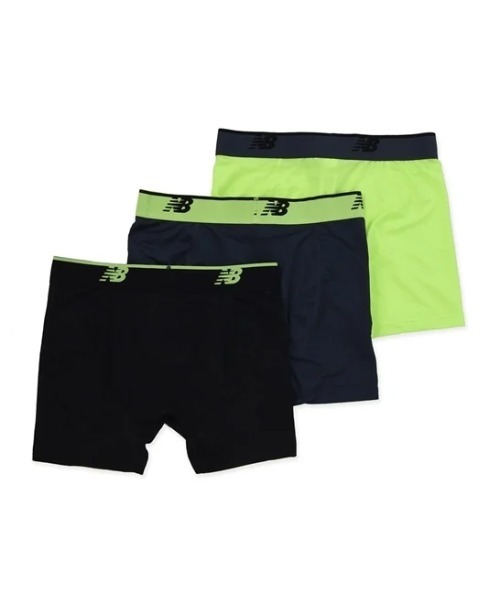 NEW BALANCE（ニューバランス）の「《New Balance》メッシュボクサー 5インチ マエトジ（ボクサーパンツ・メンズ・その他1/ブラック・M/L/S/XL）」の3枚目の写真