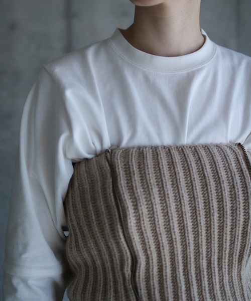 k3&co.（ケイスリーアンドコー）の「KNIT BAND（その他トップス・レディース・ベージュ/グレー・ONE SIZE）」の15枚目の写真