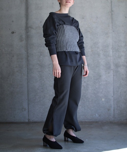k3&co.（ケイスリーアンドコー）の「KNIT BAND（その他トップス・レディース・ベージュ/グレー・ONE SIZE）」の5枚目の写真