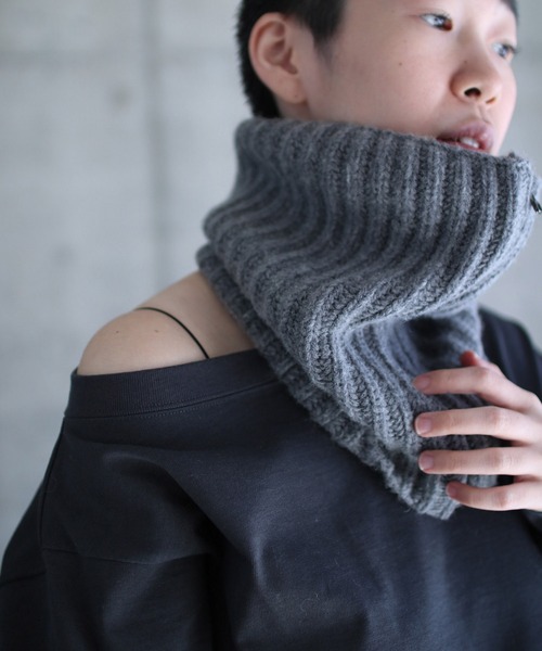 k3&co.（ケイスリーアンドコー）の「KNIT BAND（その他トップス・レディース・ベージュ/グレー・ONE SIZE）」の6枚目の写真