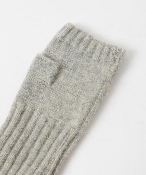 coen（コーエン）の「リブアームウォーマー（アームカバー・レディース・ダークグレー/レッド/ライトグレー・FREE）」の4枚目の写真