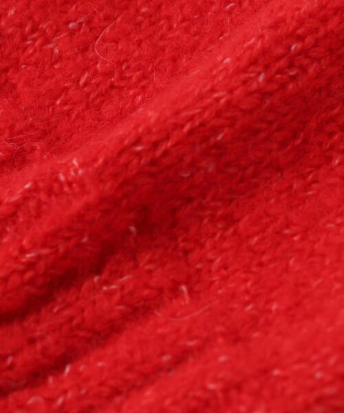 coen（コーエン）の「リブアームウォーマー（アームカバー・レディース・ダークグレー/レッド/ライトグレー・FREE）」の17枚目の写真