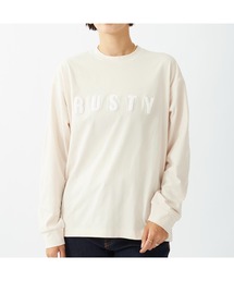 RUSTY/ラスティ 長袖Tシャツ クルーネック 軽量 UV ストレッチ 抗菌防臭 ロングTシャツ