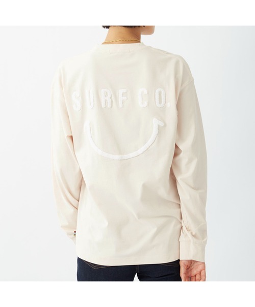 RUSTY(ラスティ)の「RUSTY/ラスティ 長袖Tシャツ クルーネック 軽量 UV ストレッチ 抗菌防臭 ロングTシャツ(Tシャツ/カットソー・レディース・ピンク/ヘザーグレー/カーキ/ブラック/ホワイト・M/L)」の12枚目の写真