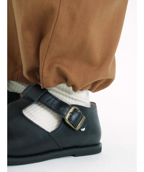 Samansa Mos2(サマンサ モスモス)の「ヘリンボーンストレッチ裾ドロストパンツ(その他パンツ・レディース・チャコールグレー/キナリ/ブラウン・F)」の20枚目の写真