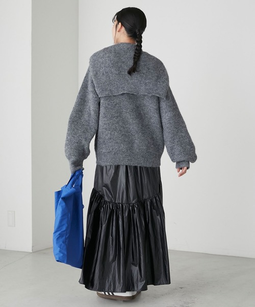 forksy.（フォルクシー）の「【forksy.】2SET肩掛けニットプルオーバー