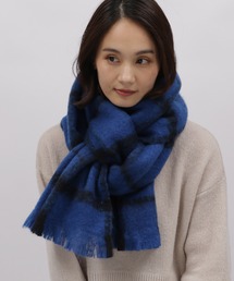 LAKOLE | ブークレーカラーチェックマフラー / 963794(マフラー)