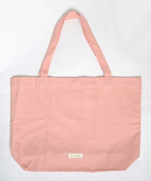 VIBGYOR Women（ヴィブジョー　ウィメン）の「【urge select】シンプル ナチュラルカラー トートバッグ【A4サイズ収納可能】（トートバッグ・レディース・ピンク/グリーン/アイボリー/グレー・FREE）」の18枚目の写真