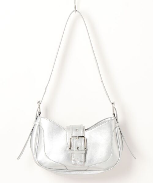 HALEY PESCA（ヘーリーペスカ）の「HALEY PESCA/2WAY ヴィンテージショルダーハンドバッグ（ショルダーバッグ・レディース・シルバー/ブラック・FREE）」の18枚目の写真
