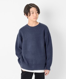 GLAZOS | エアリーニット・裾レイヤード【マシンウォッシャブル】(その他トップス)