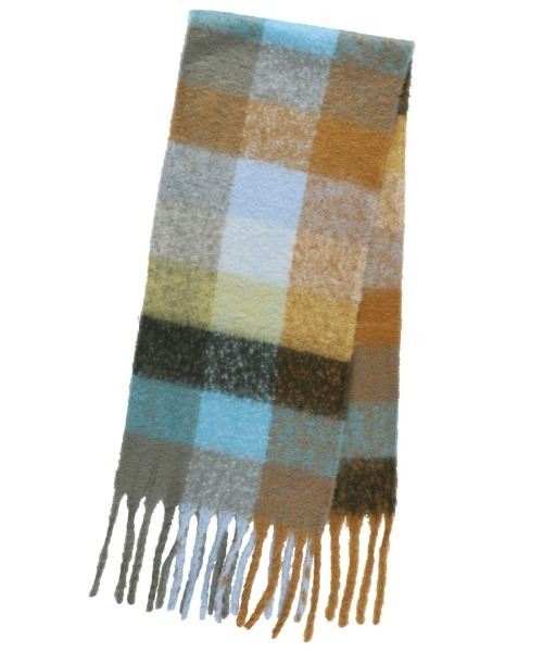 coca(coca)(コカ)の「【WEB限定セール】モヘヤタッチチェックマフラー(マフラー・レディース・A/C/B・ONE SIZE)」の16枚目の写真