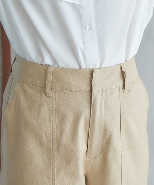 miclat(ミクラ)の「大きいサイズ ベイカーパンツ miclat(その他パンツ・レディース・ベージュ/ブラック・3L/5L/L/4L/LL)」の10枚目の写真