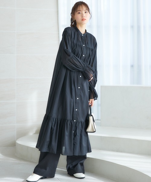 miclat(ミクラ)の「大きいサイズ ベイカーパンツ miclat(その他パンツ・レディース・ベージュ/ブラック・3L/5L/L/4L/LL)」の9枚目の写真