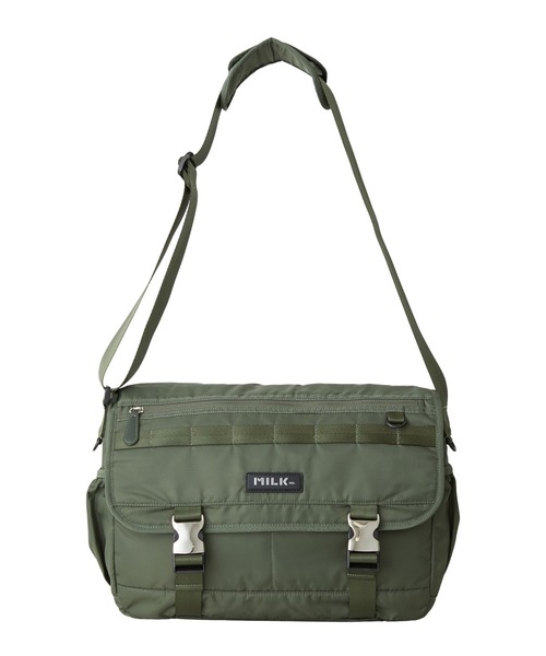 MILKFED.（ミルクフェド）の「LOGO PLATE MESSENGER BAG