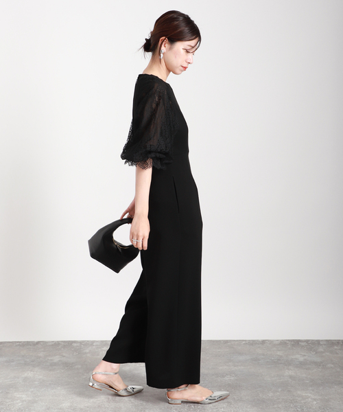 【未着用】VERMEIL par iena／Eポプリン ドレープオールインワン 未着用】VERMEIL par iena／Eポプリン ドレープオールインワン 楽天