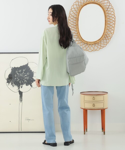 Ray BEAMS(レイビームス)の「Ray BEAMS / オープン スリーブ シャツ(シャツ/ブラウス・レディース・ミント/ピンク・ONE SIZE)」の13枚目の写真