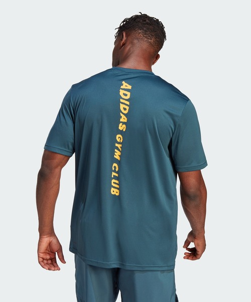adidas トレーニングTシャツ adidas（アディダス）の「HIIT スローガン トレーニングTシャツ