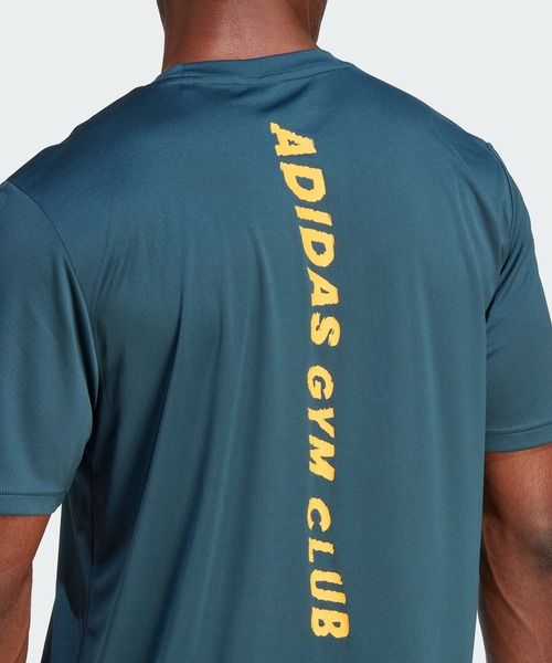 adidas（アディダス）の「HIIT スローガン トレーニングTシャツ / アディダス adidas（Tシャツ/カットソー・メンズ・Black/ターコイズブルー・MEDIUM/LARGE/3XL/X-LARGE/XX-LARGE/SMALL/X-SMALL）」の9枚目の写真