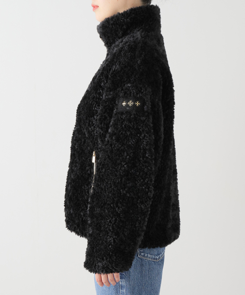 IENA（イエナ）の「【TATRAS/タトラス】LUELA ボアブルゾン（ブルゾン・レディース・ブラック・1/2）」の4枚目の写真