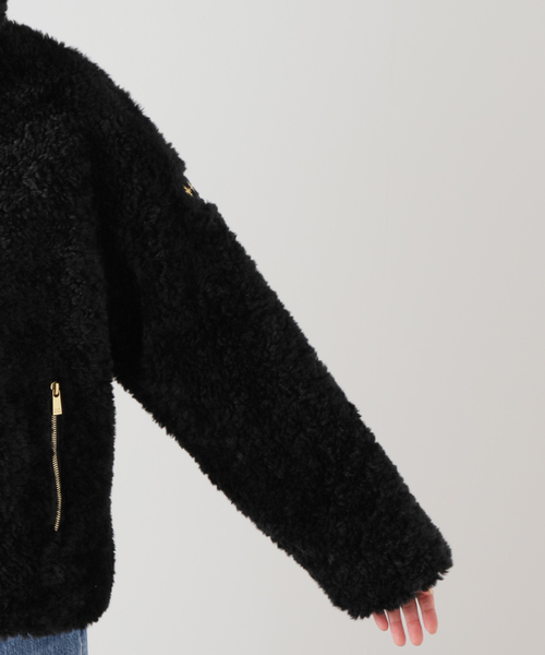 IENA（イエナ）の「【TATRAS/タトラス】LUELA ボアブルゾン（ブルゾン・レディース・ブラック・1/2）」の8枚目の写真