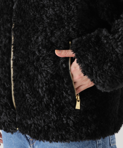 IENA（イエナ）の「【TATRAS/タトラス】LUELA ボアブルゾン（ブルゾン・レディース・ブラック・1/2）」の10枚目の写真