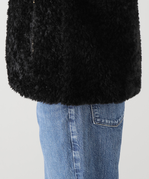 IENA（イエナ）の「【TATRAS/タトラス】LUELA ボアブルゾン（ブルゾン・レディース・ブラック・1/2）」の14枚目の写真