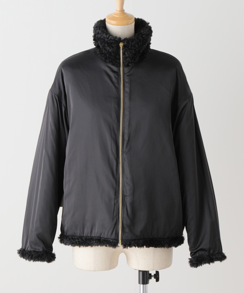 IENA（イエナ）の「【TATRAS/タトラス】LUELA ボアブルゾン（ブルゾン・レディース・ブラック・1/2）」の15枚目の写真