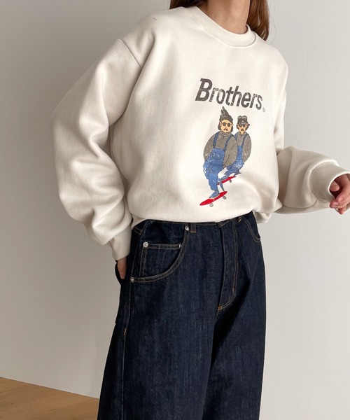 新品タグつき　CANALJEAN El mar　COLORADO裏起毛トレーナー CANAL JEAN｜El mar COLORADO裏起毛トレーナー | Rakuten